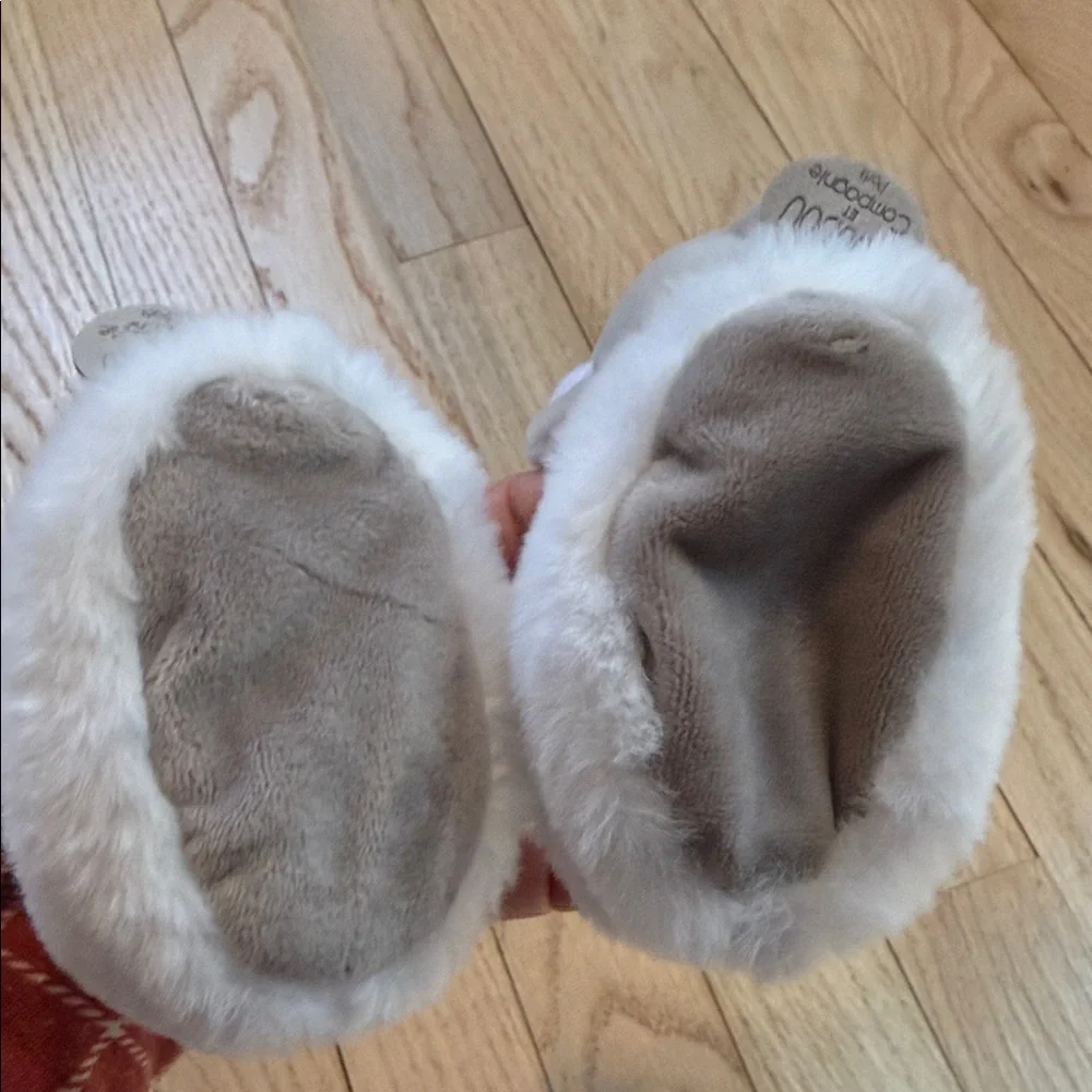 Doudou Et Compagniw Paris Koala Plush Baby Bootie Slippers 0-6 months